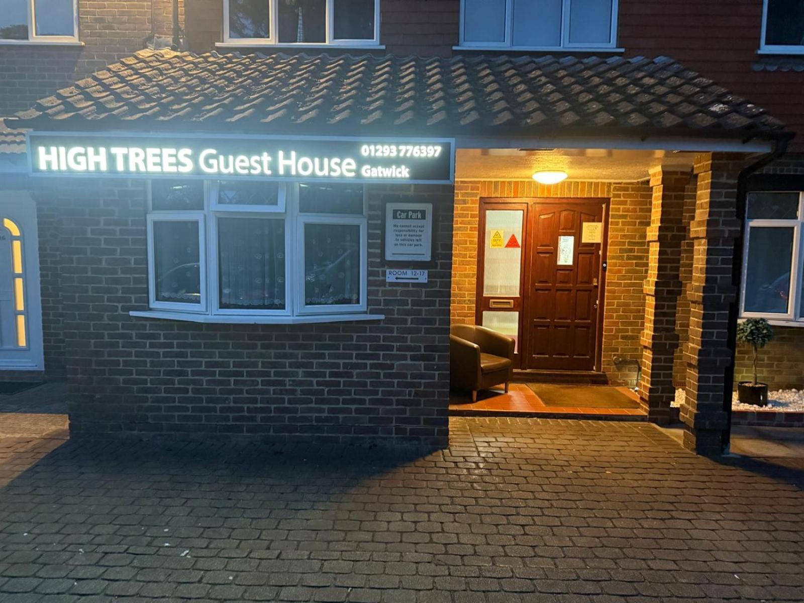 High Trees Guest House Gatwick Χόρλι Εξωτερικό φωτογραφία